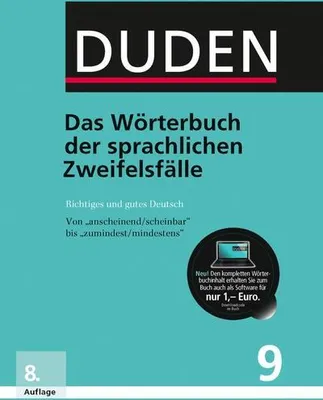 Produktbild von Das Wörterbuch der sprachlichen Zweifelsfälle