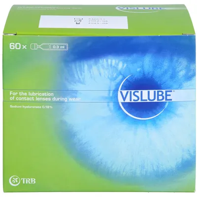 Zdjęcie produktu dla Jednorazowe dawki Vislube 60X0,3 ml
