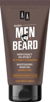 Obrázek produktu pro Oceanic hydratační čisticí gel na vousy pro muže, 150 ml