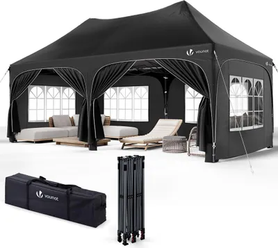 Produktbild von VOUNOT® 3x6m Pavillon Wasserdicht mit 6 Seitenwänden