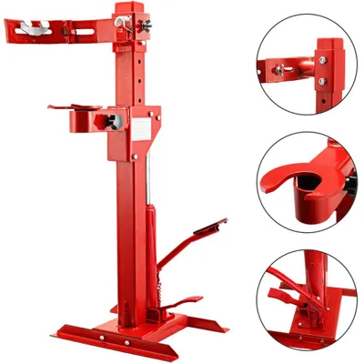 Image de Compresseur de jambe de suspension 1T, 105 × 40 × 20 cm, pour ressorts de 70 à 200 mm de diamètre. Compresseur hydraulique de jambe de suspension