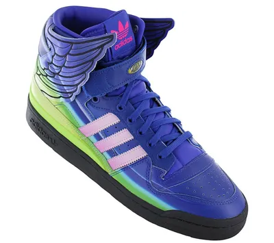 Produktbild von adidas x Jeremy Scott - JS Forum High Motorsport Wings 4.0 - Schuhe Sneakers GY4421 , EU 44 UK 9.5