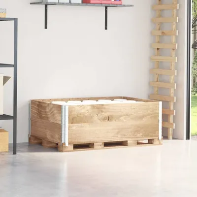 Produktbild von CLORIS Paletten-Aufsatzrahmen 2 Stk. 120x80 cm Massivholz Kiefer - Gartenboxen 4010275