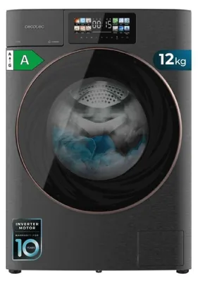 Zdjęcie produktu dla Cecotec Bolero DressCode 12950 Autodose Direct Drive 3D Steel, Od przodu, 12 kg, C, 76 dB, 1400 RPM, A