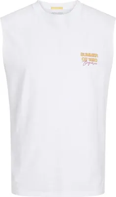 Image de Jack & Jones Aruba T-shirt sans manches Blanc M Homme Blanc M