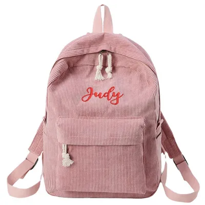 Produktbild von Personalisierter Cord-Rucksack für Kinder