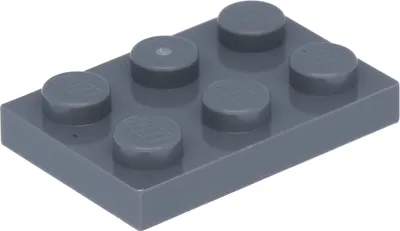 Produktbild von Lego® 2x3 Platten 3021 - 1 Stück Dunkles Bläuliches Grau