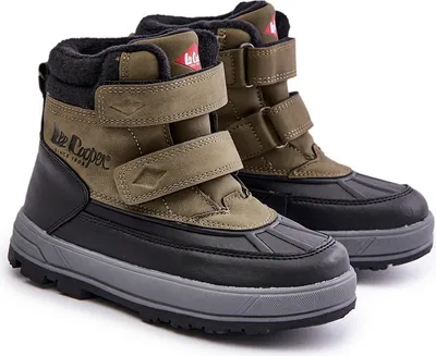 Obrázek produktu pro Zateplené sněhové boty pro chlapce Lee Cooper LCJ-23-01-2058 green 30