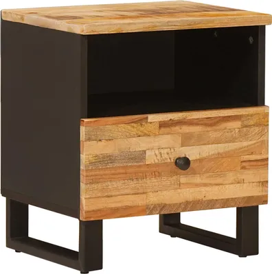 Obrázok produktu pre Skriňa na posteľ Hnedá 40 x 33 x 46 cm Masívne mango drevo