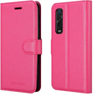 Image de Cadorabo Housse pour Oppo FIND X2 PRO Housse de protection rose Housse pour téléphone portable Etui Case Cover Fermeture magnétique