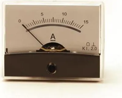 Produktbild von Drehspul Dreheisen Einbauinstrument Amperemeter JL-2 - Messbereich: 0-300V AC