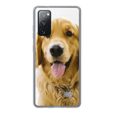 Produktbild von MuchoWow® Handyhülle Schutzhülle Hülle für Samsung Galaxy S20 FE Porträt eines superschönen Golden Retrievers Silikon Softcase Handy Hülle - Abdeckung