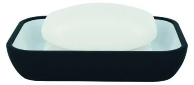 Obrázok produktu pre Spirella 7610583172068, Čierna, Biela, Polystyrén, Obdĺžnikový, 120 mm, 85 mm, 25 mm