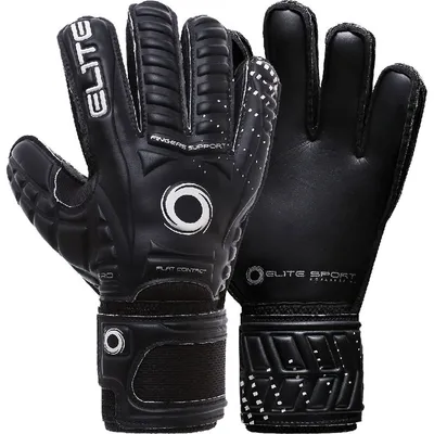 Produktbild von Elite Sport Warrior Torwarthandschuhe Kinder - Schwarz | Größe: 3