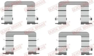 Obrázok produktu pre Súprava brzdových doštičiek QUICK BRAKE 109-1696
