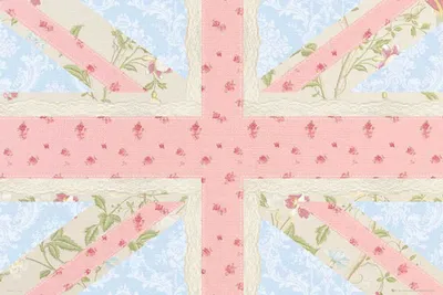 Image de Union Jack - Poster - Rose