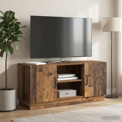 Produktbild von vidaXL TV-Schränk 102 x 34,5 x 47 cm Altholz Holzwerkstoff