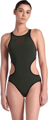 Zdjęcie produktu dla Damski strój kąpielowy jednoczęściowy z logo