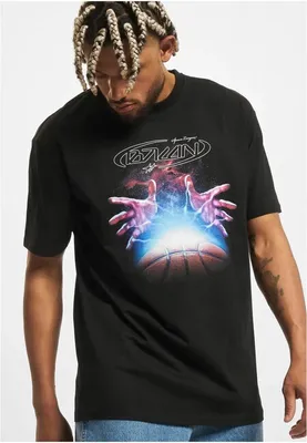 Produktbild von Mister Tee Space Ball Oversize Kurzarm-t-shirt Schwarz S Mann Schwarz S