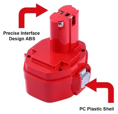 Obrázok produktu pre Akumulátor pre elektrické náradie – model PA14 1422 1420 1433 – 14,4 V Ni-MH – náhradný akumulátor – kompatibilný s modelmi 6280D, 6281D, 6237D – vysoká kapacita 9800 mAh – balenie 2 kusov