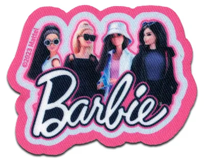 Produktbild von Comercial Mercera Barbie © Team - Aufnäher, Bügelbild, Aufbügler, Applikationen, Patches, Flicken, zum aufbügeln, Größe: 5,5 x 7,3 cm