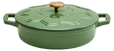 Produktbild von Judgeware Bräter, emailliertes Gusseisen, 28 cm, 3 l, grün