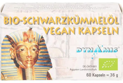 Produktbild von Dynamis Ägyptisches Schwarzkümmelöl Vegan, 60 St. Kapseln