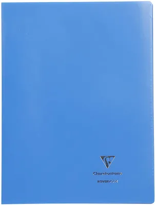 Produktbild von Clairefontaine 971611C Heft Koverbook (DIN A4, 21 x 29,7 cm, kariert, 48 Blatt, 90 g, blickdicht) 1 Stück farbig sortiert