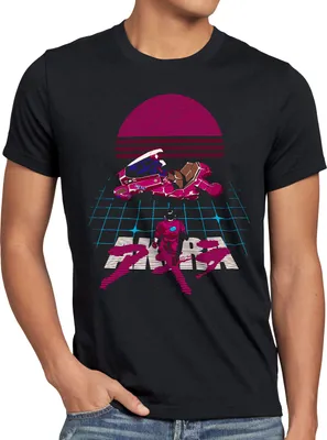 Produktbild von style3 Neo Tokyo Night Ride Herren T-Shirt anime manga japan