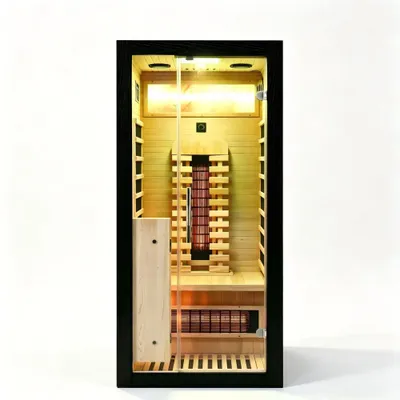 Obrázok produktu pre Infražiaričová sauna Braga 1 Premium, čierna