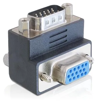 Immagine prodotto di DELOCK Adapter VGA Stecker zu Buchse 270° gewinkelt