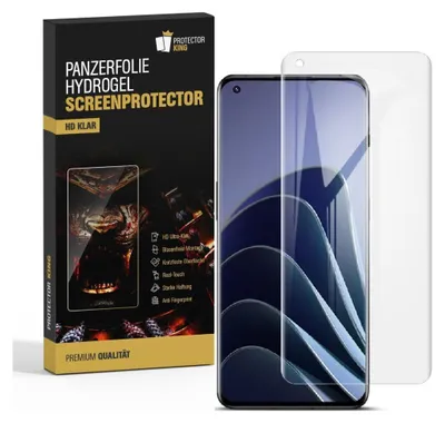 Produktbild von 1x Panzerfolie für Oneplus 10 Pro HYDROGEL FULL-COVER Displayschutz HD KLAR Schutzfolie ANTI-SHOCK/ ANTI-KRATZ/ ANTI-BRUCH/ ANTI-SCHMUTZ