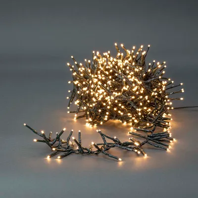 Produktbild von Nedis Weihnachtsbeleuchtung - Cluster - 768 LED's - Warmweiss - 5.60 m - Lichteffekte: 7 - Innen- und Aussenbereich - Netzstromversorgung