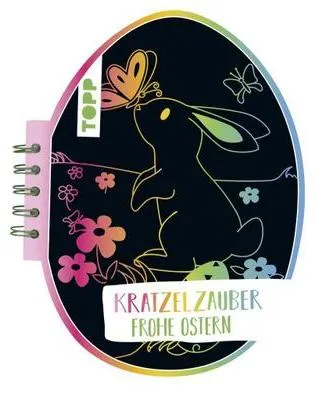 Obrázok produktu pre Kratzelzauber Ostern (Kratzelbuch in Ostereiform)