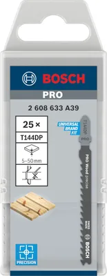 Produktbild von PRO Wood precise T144DP Stichsägeblatt, 100 mm, 25-tlg.
