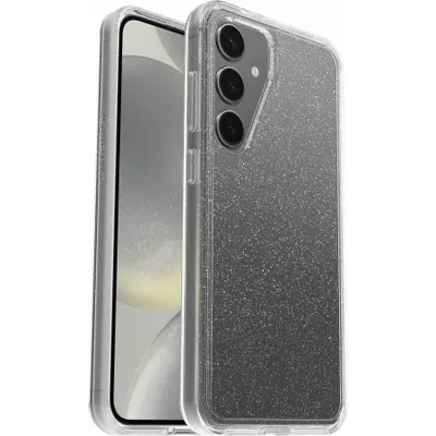 Produktbild von OtterBox Symmetry Series Clear Hülle für Samsung Galaxy S24+ Smartphone - Stardust (Glitter transparent) - Sturzsicher - Polycarbonat, Thermoplastisches Elastomer, Plastik