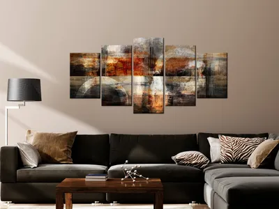 Produktbild von ABSTRAKT Acrylglasbild Modern Wandbild Glasbilder Bilder a-A-0697-k-m