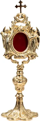 Produktbild von Reliquiar vergoldet H 31 cm