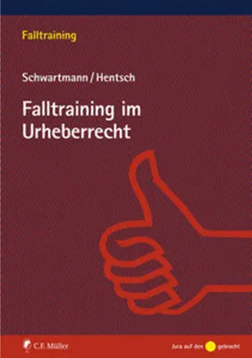 Immagine prodotto di Falltraining im Urheberrecht