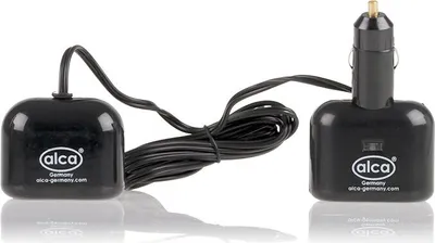 Produktbild von alca® 511410 Auto Stecker 2 USB und 3 12V Multistecker