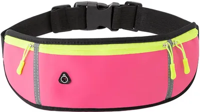 Produktbild von Laufgürtel – Lauftasche – Sport-Hüfttasche – Rosa – Laufgürtel – Lauf-Hüfttasche – verstellbare Beuteltasche – CHPN