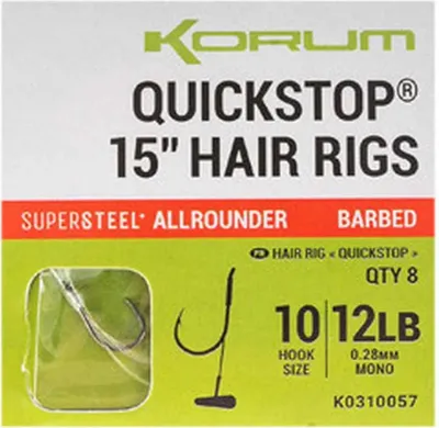 Immagine prodotto di Korum Big Fish Barbed Leader Lines 10 Cm Argento 8 Argento 8