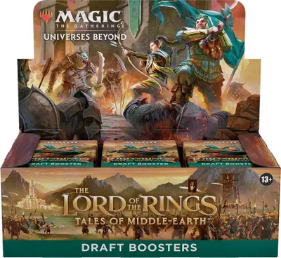 Produktbild von Wizards of the Coast Magic the Gathering The Lord of the Rings: Tales of Middle-earth Draft-Booster Display (36) angielski