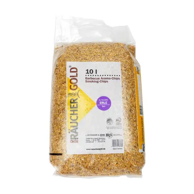 Produktbild von Räuchergold® Erle AL 750/2000 im 10 Liter Sack