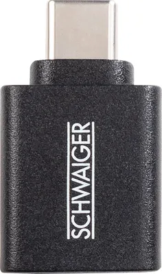 Obrázek produktu pro Schwaiger CAU310 533, USB Type-C, USB Type-A, Černá