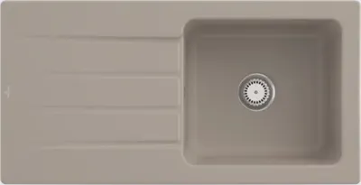 Produktbild von Villeroy & Boch Keramikspüle 336001AM, Architectura 60 Einbauspüle - inkl.