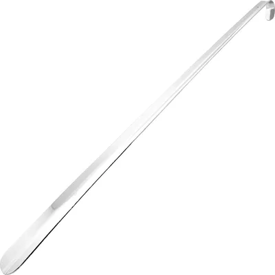 Produktbild von TelMo® ca. 70cm Schuhanzieher aus Metall, verchromt, sehr stabile Ausführung, lang