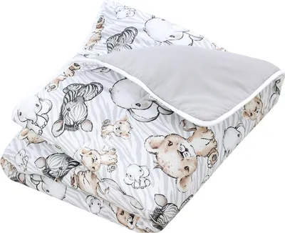 Immagine prodotto di TupTam tappeto da gioco per bambini grande tappeto da gioco imbottito XXL per gattonare 120 x 120 cm tappeto per dormire nella stanza dei bambini, colore: Safari