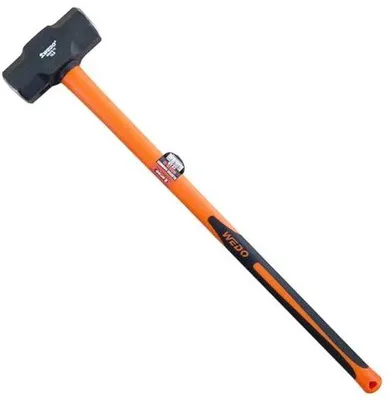 Produktbild von Vorschlaghammer mit Glasfasergriff, deutsche Bauart, orange, 894 mm Länge