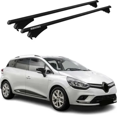 Obrázok produktu pre Tiger priečne strešné nosiče pre Renault Clio Grandtour 2013–2019, čierne